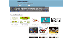 Desktop Screenshot of guitargame.net